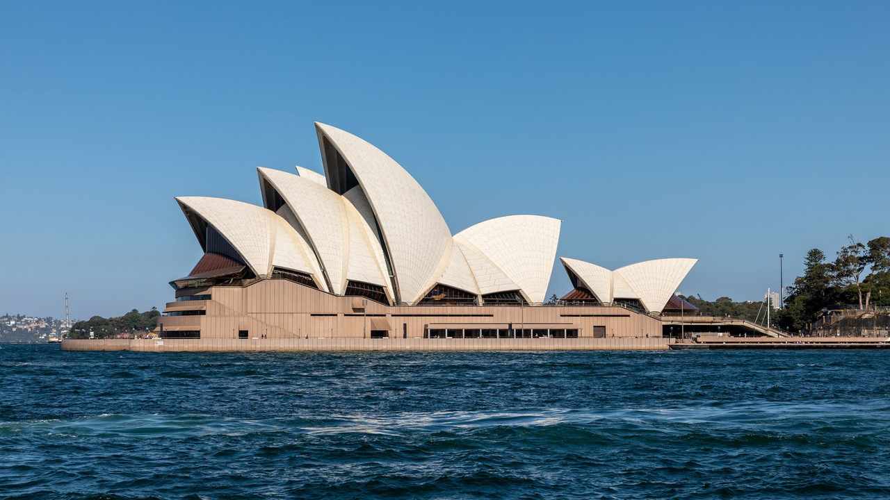 Sydney Opera House on Bennelong Point, Sydney, Australia