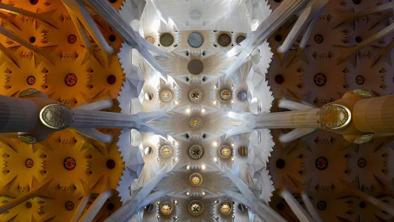Sagrada Familia basilica exterior in Barcelona, headline sight in the Barcelona trip cost guide