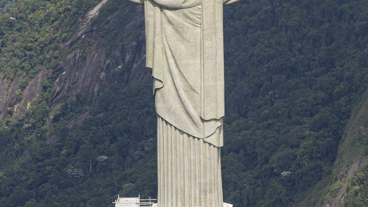 Christ the Redeemer above Rio de Janeiro, Brazil